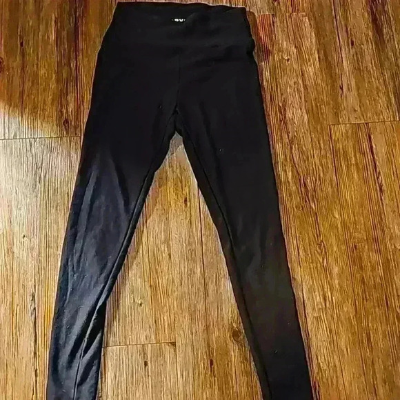 Womens Orvis Black Modal Poly Spandex Leggings Medium - Picture 1 of 4
